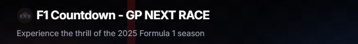GP Next Race