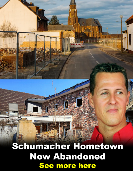 Abandoned Kerpen-Manheim, hometown of Michael Schumacher